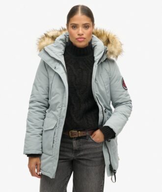 Everest Hooded parka van imitatiebont