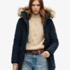 Everest Hooded parka van imitatiebont