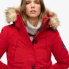 Everest Hooded parka van imitatiebont