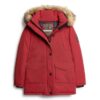 Everest Hooded parka van imitatiebont