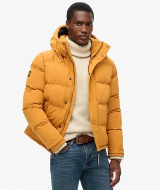 Everest kort pufferjack met capuchon