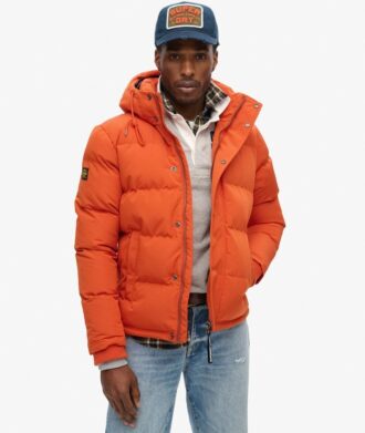 Everest kort pufferjack met capuchon