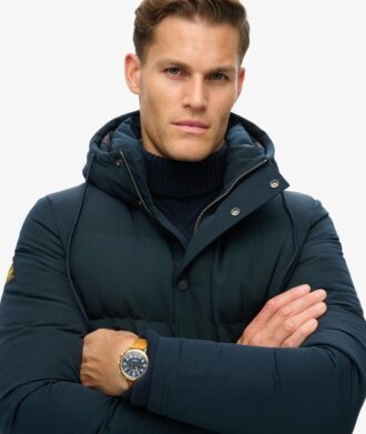 Everest kort pufferjack met capuchon