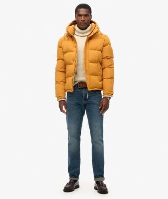 Everest kort pufferjack met capuchon
