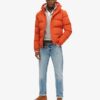 Everest kort pufferjack met capuchon