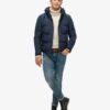 Everest kort pufferjack met capuchon