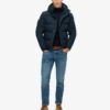Everest kort pufferjack met capuchon