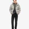 Everest kort pufferjack met capuchon