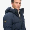 Everest kort pufferjack met capuchon