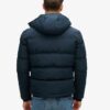 Everest kort pufferjack met capuchon