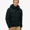 Everest kort pufferjack met capuchon