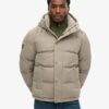 Everest kort pufferjack met capuchon