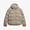 Everest kort pufferjack met capuchon