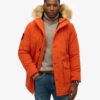 Everest-parka met capuchon en imitatiebont
