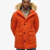 Everest-parka met capuchon en imitatiebont