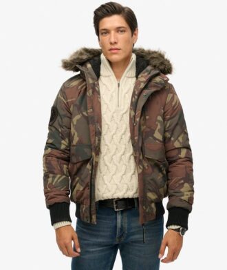 Everest Puffer bomberjack met capuchon