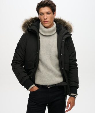 Everest Puffer bomberjack met capuchon