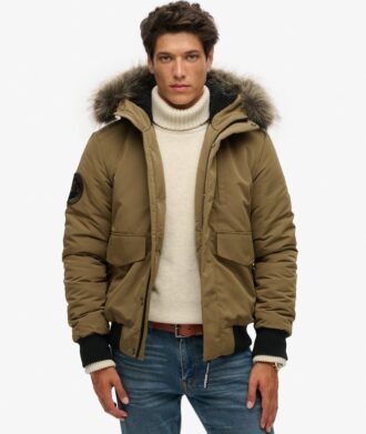 Everest Puffer bomberjack met capuchon