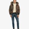Everest Puffer bomberjack met capuchon