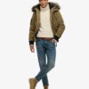 Everest Puffer bomberjack met capuchon