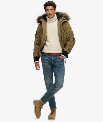 Everest Puffer bomberjack met capuchon