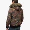 Everest Puffer bomberjack met capuchon