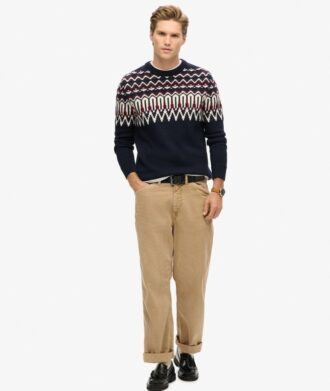Fairisle gebreide trui