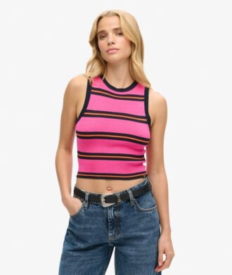 Fijn gebreide tanktop