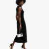 Fluwelen maxi-jurk