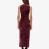Fluwelen maxi-jurk