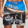 Fotografische gerecyclede zwemshort van 43 cm Fotografische gerecyclede zwemshort van 43 cm
