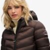 Fuji gewatteerde jas met capuchon Fuji gewatteerde jas met capuchon
