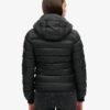 Fuji gewatteerde jas met capuchon