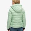 Fuji gewatteerde jas met capuchon Fuji gewatteerde jas met capuchon