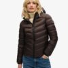 Fuji gewatteerde jas met capuchon Fuji gewatteerde jas met capuchon