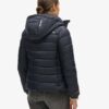 Fuji gewatteerde jas met capuchon Fuji gewatteerde jas met capuchon