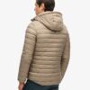 Fuji hooded gewatteerde jas