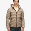 Fuji hooded gewatteerde jas