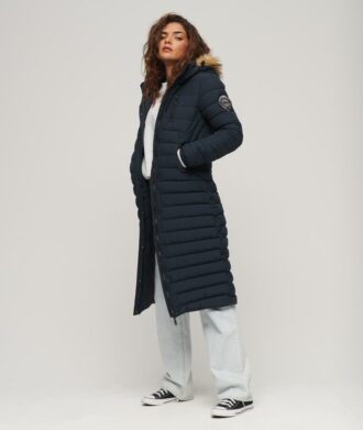 Fuji Hooded Longline Puffer Jacket