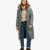 Fuji Hooded Longline Puffer Jacket Fuji Hooded Longline Puffer Jacket