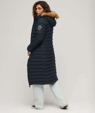 Fuji Hooded Longline Puffer Jacket