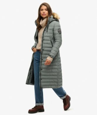 Fuji Hooded Longline Puffer Jacket