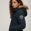 Fuji Hooded Longline Puffer Jacket Fuji Hooded Longline Puffer Jacket
