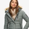 Fuji Hooded Longline Puffer Jacket Fuji Hooded Longline Puffer Jacket
