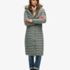 Fuji Hooded Longline Puffer Jacket Fuji Hooded Longline Puffer Jacket