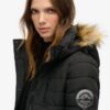 Fuji Hooded mid-length Puffer jas Fuji Hooded mid-length Puffer jas