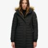 Fuji Hooded mid-length Puffer jas Fuji Hooded mid-length Puffer jas