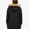 Fuji Hooded mid-length Puffer jas Fuji Hooded mid-length Puffer jas