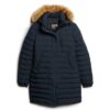 Fuji Hooded mid-length Puffer jas Fuji Hooded mid-length Puffer jas