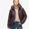 Fuji Hooded Quilted Padded Jacket